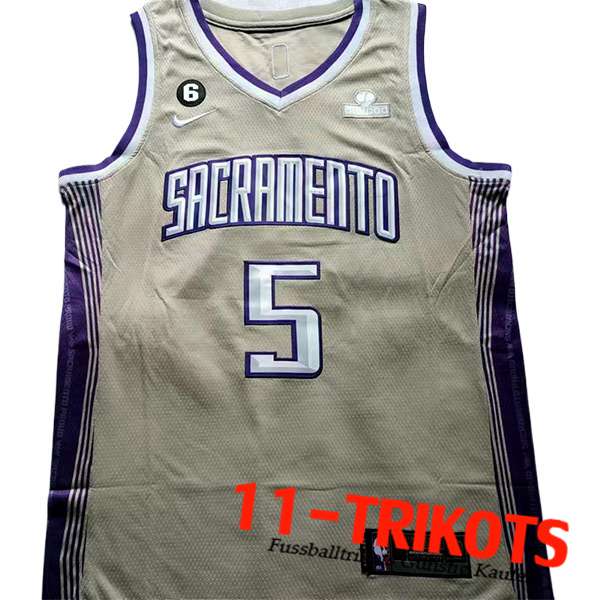 Sacramento Kings Trikot (FOX #5) 2023/24 Braun