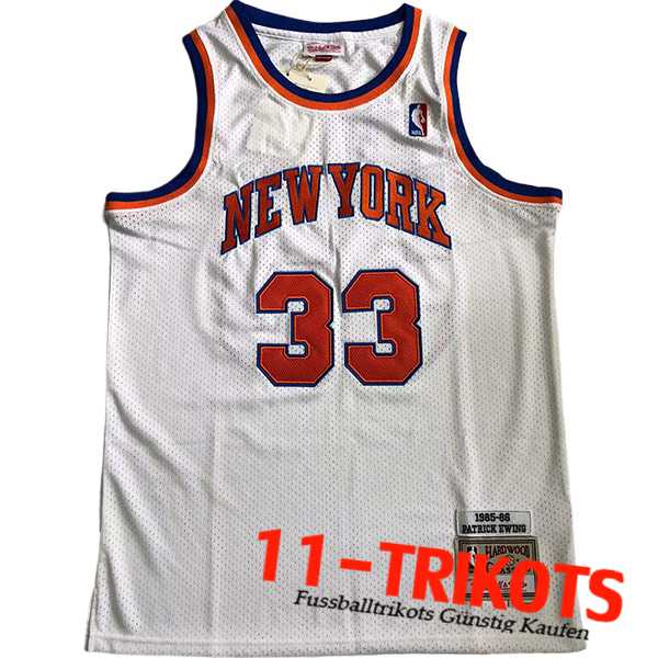 New York Knicks Trikot (EWING #33) 2023/24 Weiß