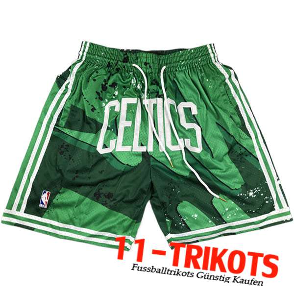 NBA Boston Celtics Shorts 2023/24 Grün -03