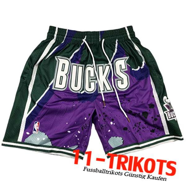 NBA Milwaukee Bucks Shorts 2023/24 lila