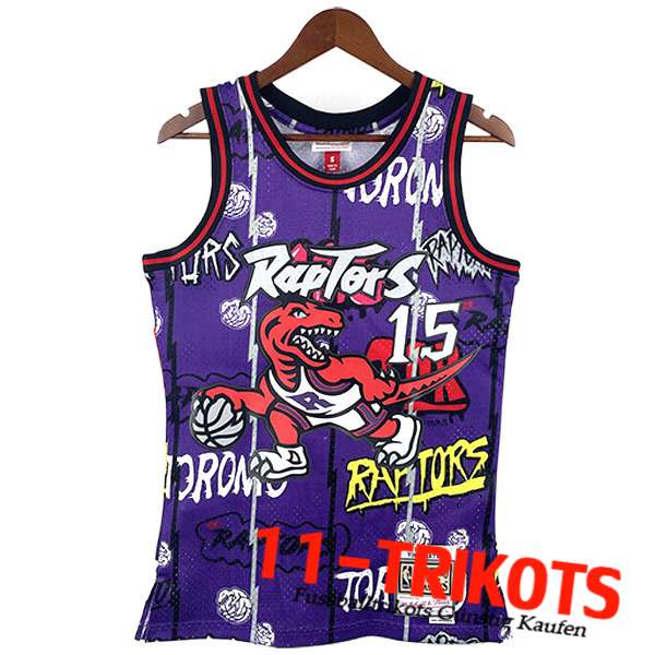 Toronto Raptors Trikot (CARTER #15) 2023/24 lila -02