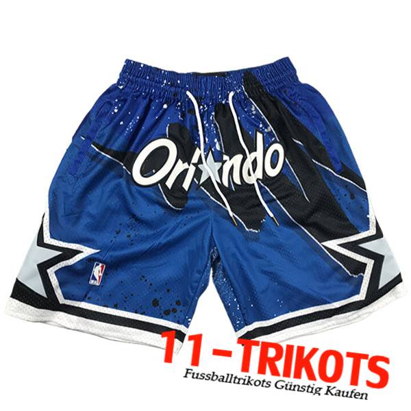 NBA Orlando Magic Shorts 2023/24 Blau -02