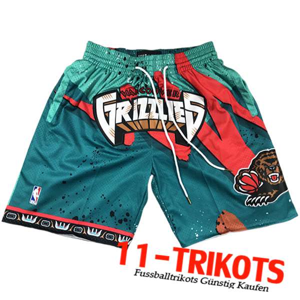 NBA Memphis Grizzlies Shorts 2023/24 Grün