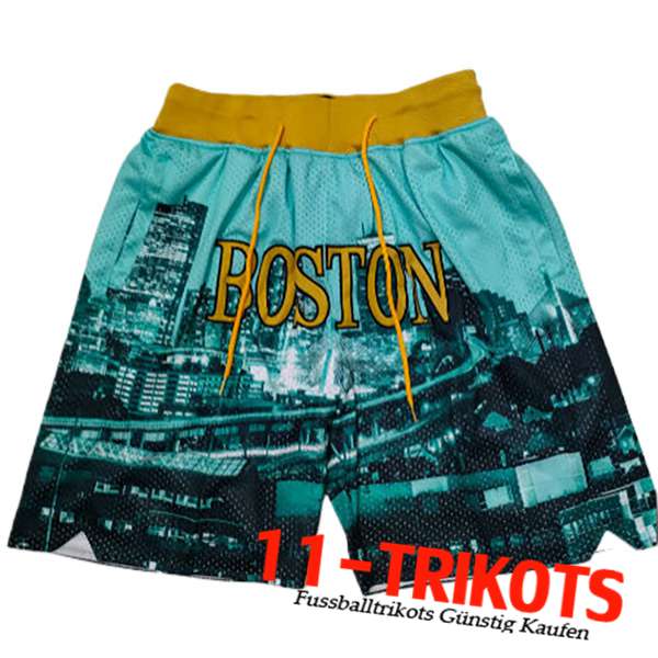 NBA Boston Celtics Shorts 2023/24 Grün -04
