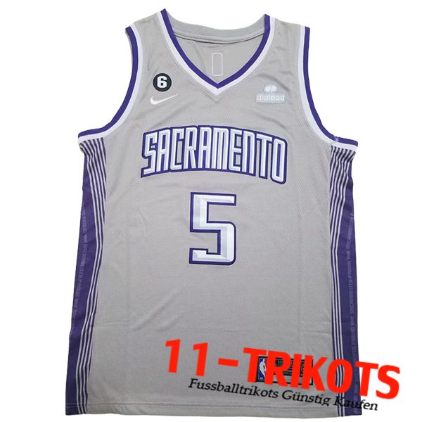 Sacramento Kings Trikot (FOX #5) 2023/24 Grau