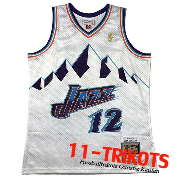 Utah Jazz Trikot (STOCKTON #12) 2023/24 Weiß