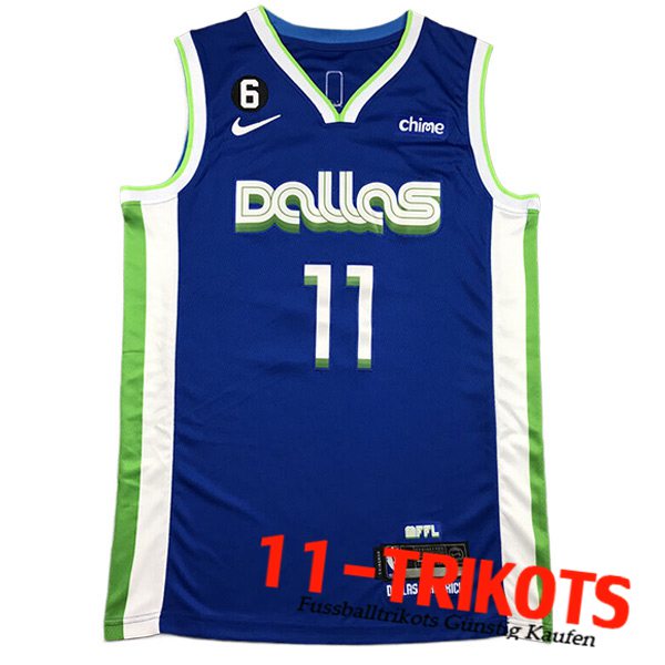 Dallas Mavericks Trikot (IRVING #11) 2023/24 Blau -03