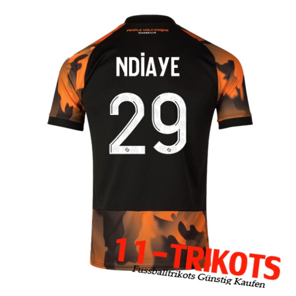 Marseille Fussball Trikots (NDIAYE #29) 2023/2024 Third Trikot