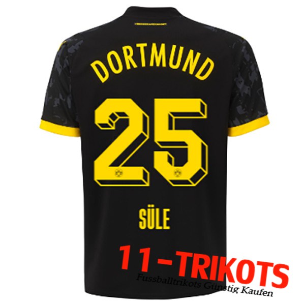 Dortmund BVB Fussball Trikots (SÜLE #25) 2023/2024 Auswärtstrikot