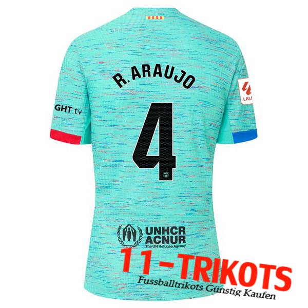 Barcelona Fussball Trikots (R. ARAUJO #4) 2023/2024 Third Trikot