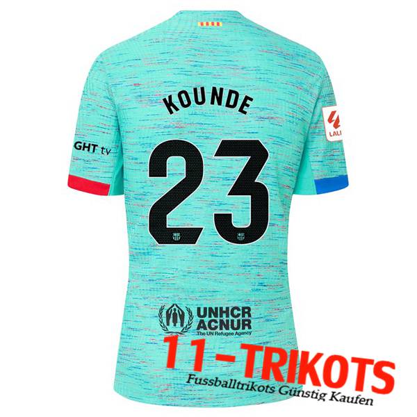 Barcelona Fussball Trikots (KOUNDE #23) 2023/2024 Third Trikot