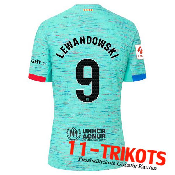 Barcelona Fussball Trikots (LEWANDOWSKI #9) 2023/2024 Third Trikot