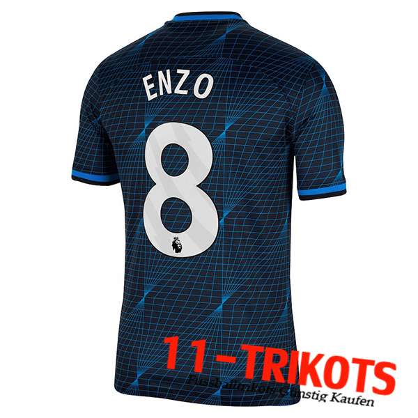 Chelsea Fussball Trikots (ENZO #18) 2023/2024 Auswärtstrikot