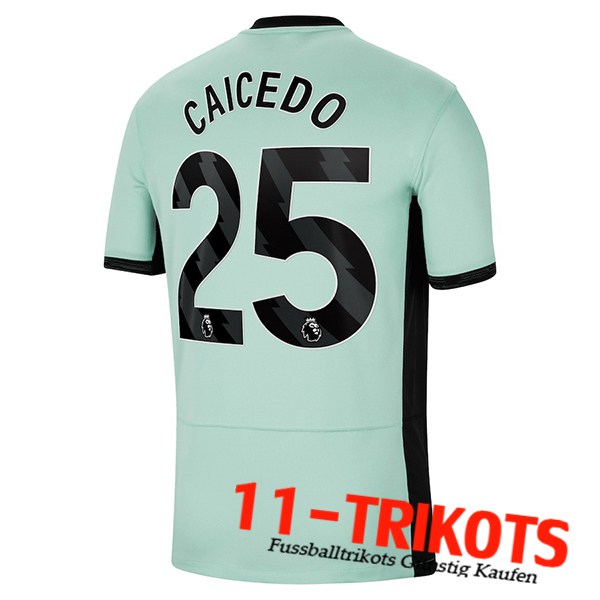 Chelsea Fussball Trikots (CAICEDO #25) 2023/2024 Third Trikot