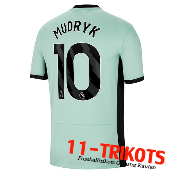 Chelsea Fussball Trikots (MUDRYK #10) 2023/2024 Third Trikot