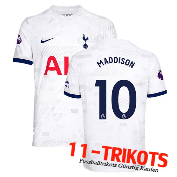 Tottenham Hotspur Fussball Trikots (MADDISON #10) 2023/2024 Heimtrikot