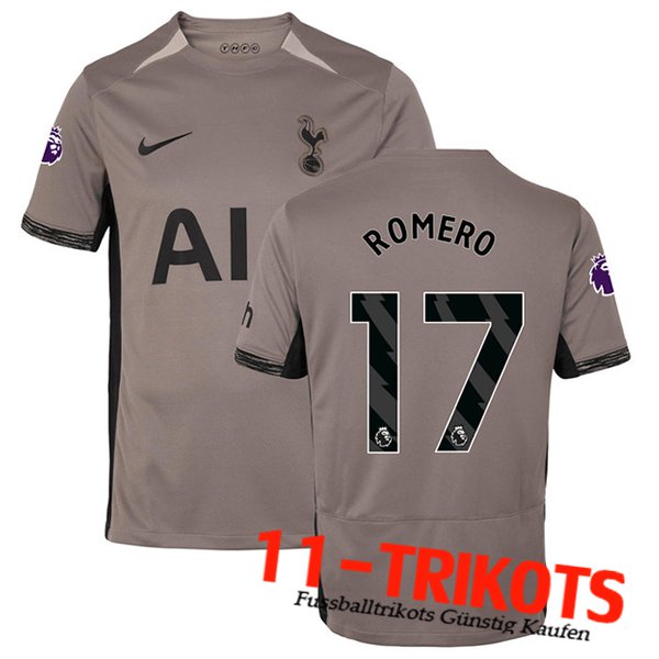 Tottenham Hotspur Fussball Trikots (ROMERO #17) 2023/2024 Third Trikot