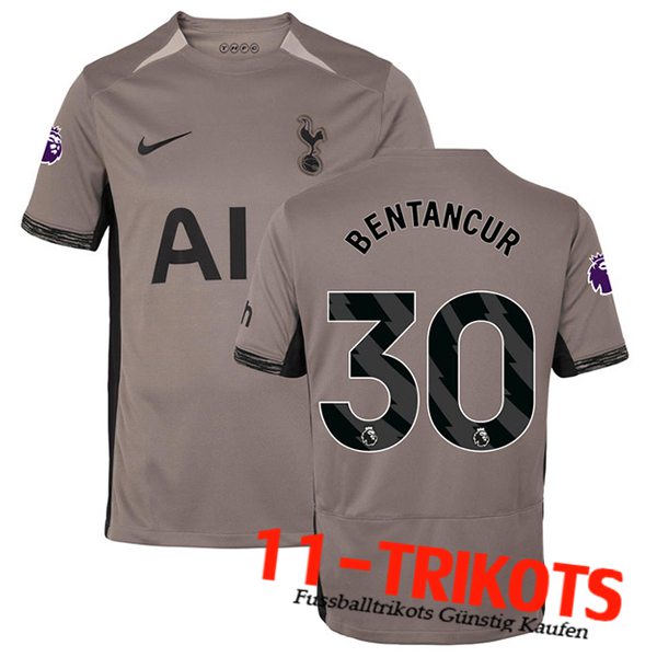 Tottenham Hotspur Fussball Trikots (BENTANCUR #30) 2023/2024 Third Trikot