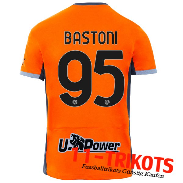 Inter Milan Fussball Trikots (BASTONI #95) 2023/2024 Third Trikot