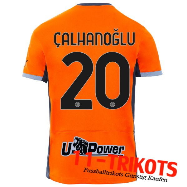 Inter Milan Fussball Trikots (CALHANOGLU #20) 2023/2024 Third Trikot