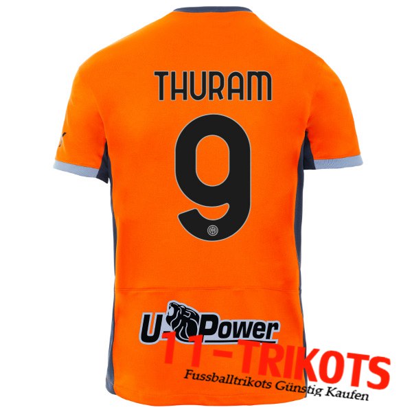 Inter Milan Fussball Trikots (THURAM #9) 2023/2024 Third Trikot