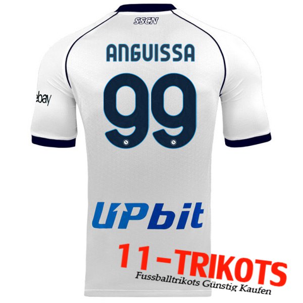 SSC Neapel Fussball Trikots (ANGUISSA #99) 2023/2024 Auswärtstrikot