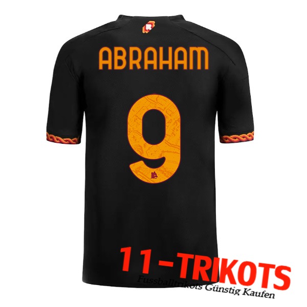 AS Rom Fussball Trikots (ABRAHAM #9) 2023/2024 Third Trikot