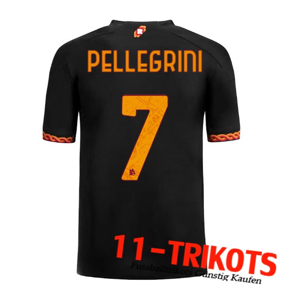 AS Rom Fussball Trikots (PELLEGRINI #7) 2023/2024 Third Trikot