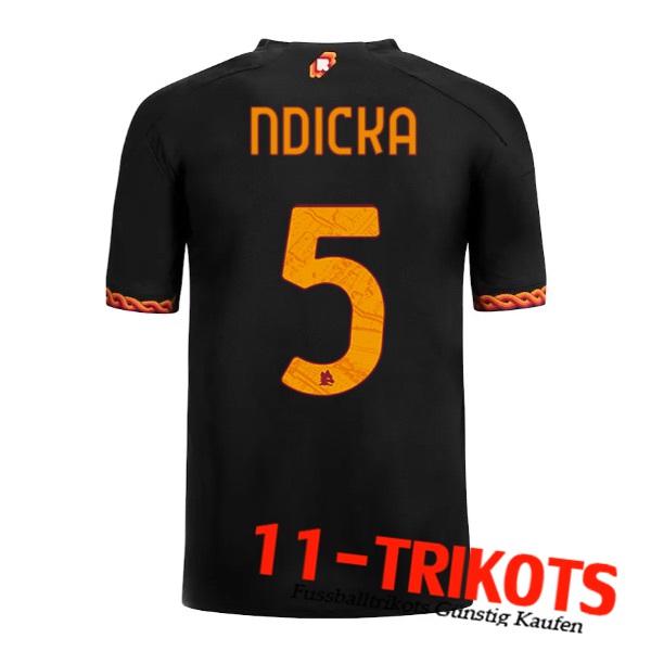 AS Rom Fussball Trikots (NDICKA #5) 2023/2024 Third Trikot