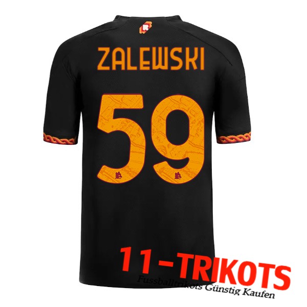 AS Rom Fussball Trikots (ZALEWSKI #59) 2023/2024 Third Trikot