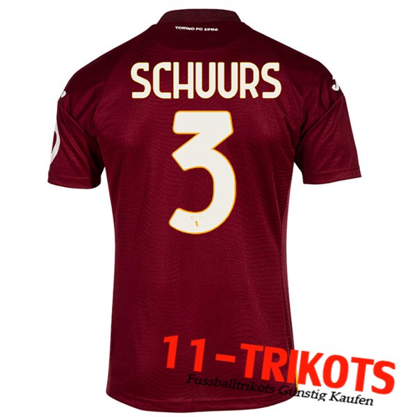 Torino Fussball Trikots (SCHUURS #3) 2023/2024 Heimtrikot