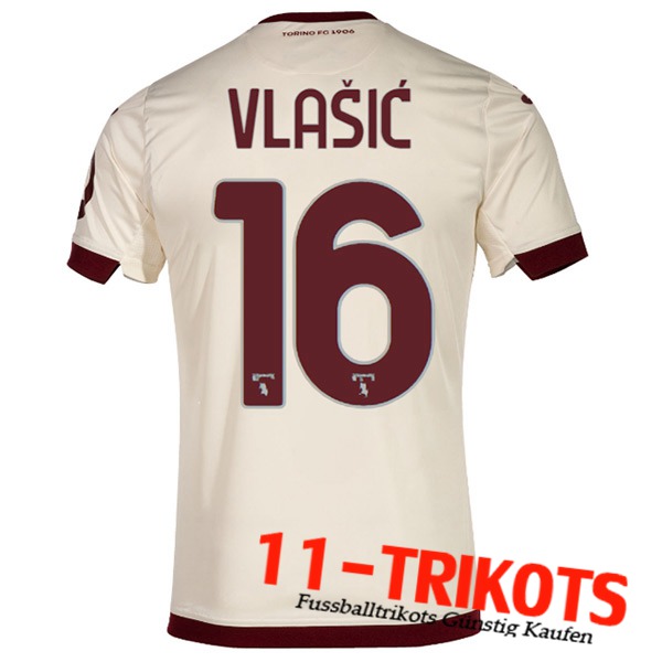 Torino Fussball Trikots (VLASIC #16) 2023/2024 Auswärtstrikot