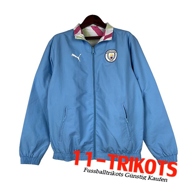 Manchester City Windjacke Hellblau 2023/2024 -04