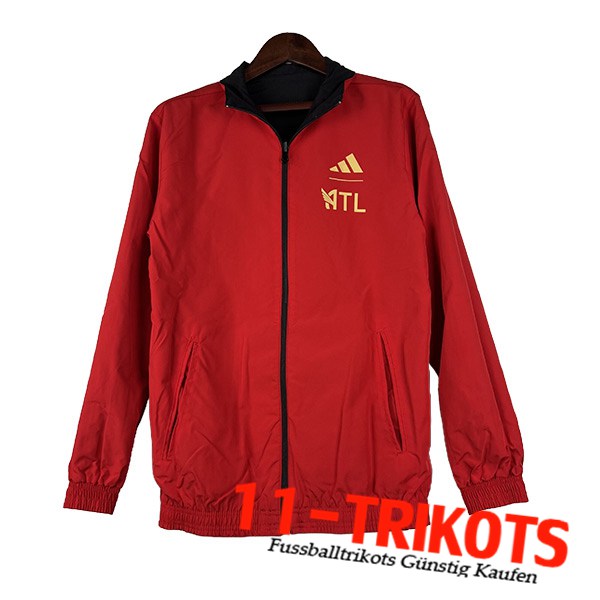 Atlanta United Windjacke Rot 2023/2024