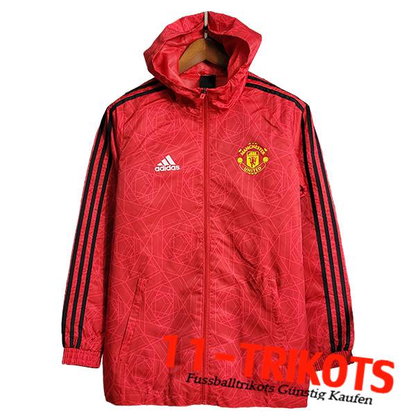 Manchester United Windjacke Rot 2023/2024 -03