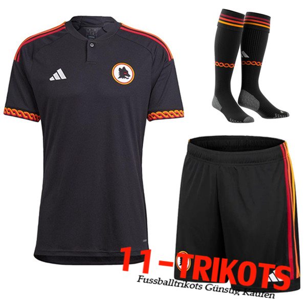 AS Roma Third Trikot (Shorts + Socken) 2023/2024