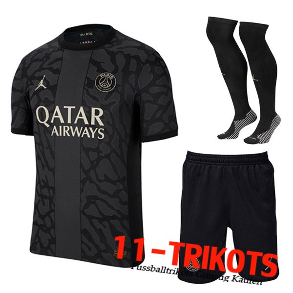 PSG Third Trikot (Shorts + Socken) 2023/2024