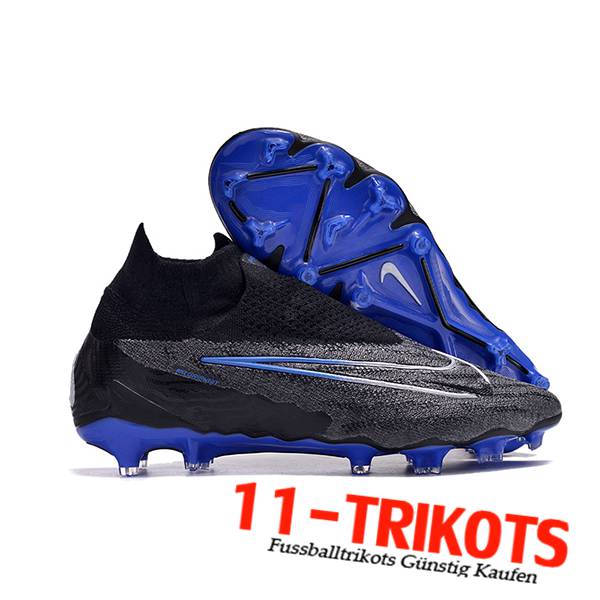 Nike Fussballschuhe Phantom GX Elite DF Link FG Schwarz/Blau -02