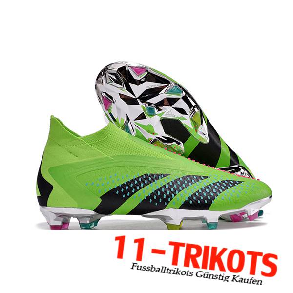 Adidas Fussballschuhe Predator PREDATOR PREDATOR ACCURACY+ FG BOOTS Schwarz/Grün