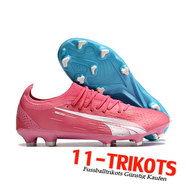 PUMA Fussballschuhe Puma Ultra Ultimate FG Blau/Rosa