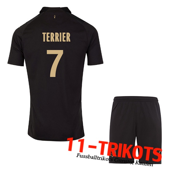 Stade Rennais Fussball Trikots (TERRIER #7) Kinders 2023/2024 Third Trikot