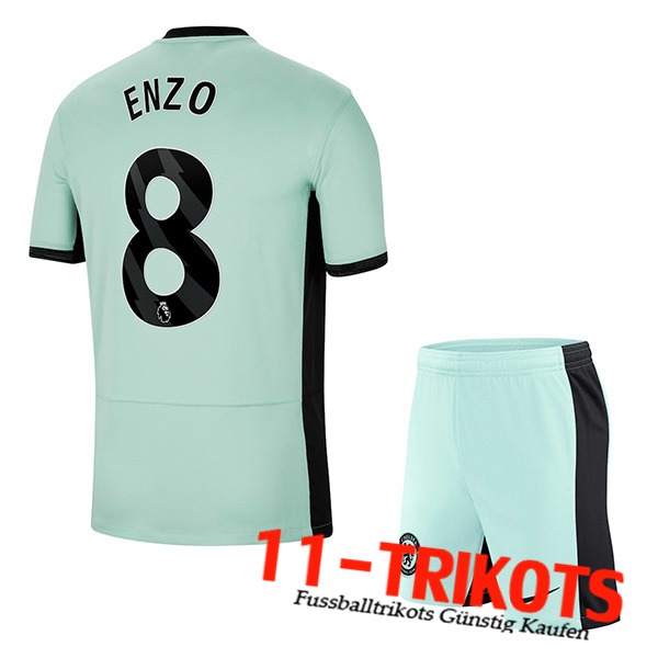 Chelsea Fussball Trikots (ENZO #8) Kinders 2023/2024 Third Trikot