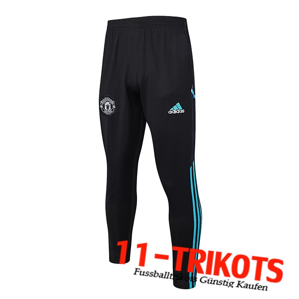 Manchester United Trainingshose Schwarz 2023/2024 -07