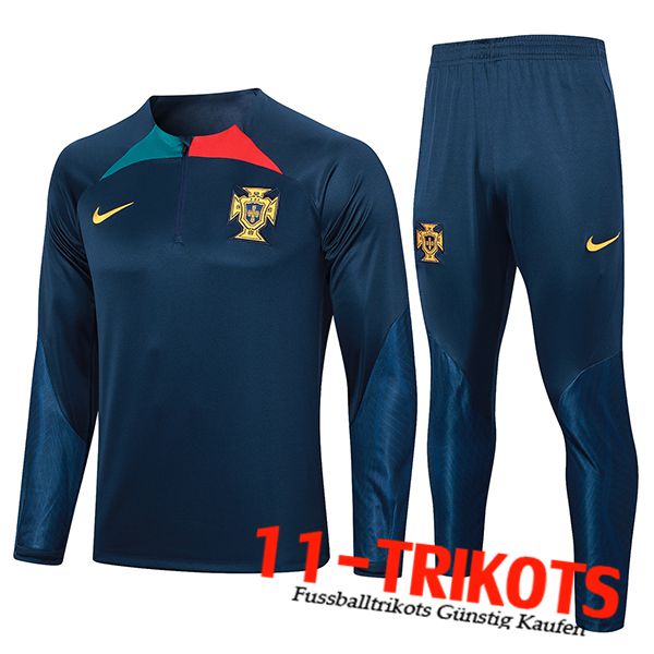 Portugal Trainingsanzug Navy blau 2023/2024