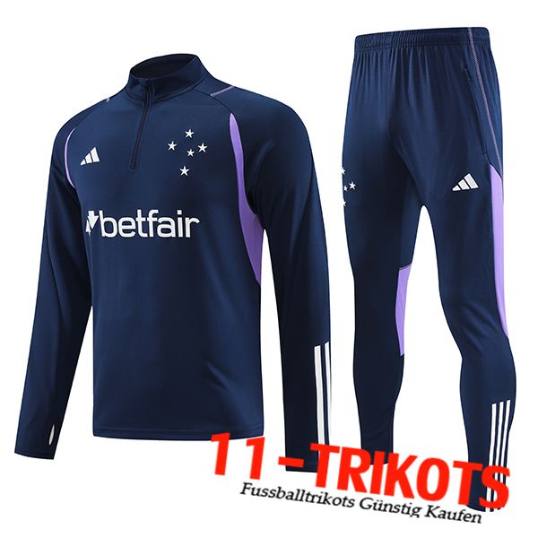 Cruzeiro EC Trainingsanzug Navy blau 2023/2024 -02