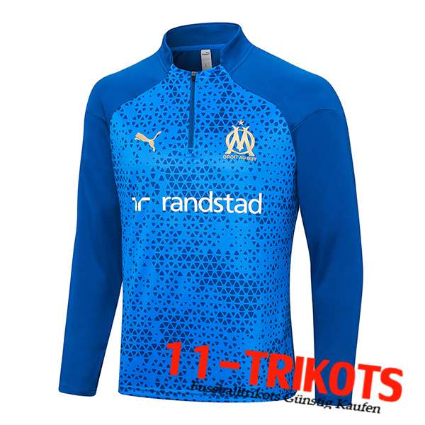 Marseille Training Sweatshirt Blau 2023/2024