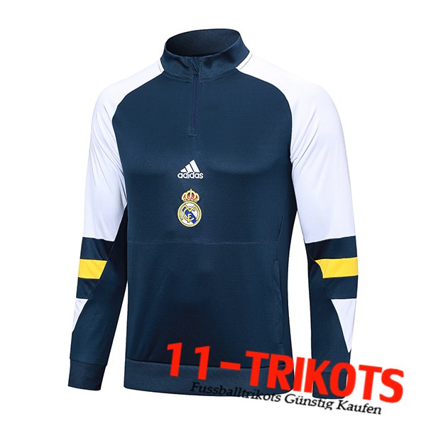 Real Madrid Training Sweatshirt Navy blau 2023/2024 -05
