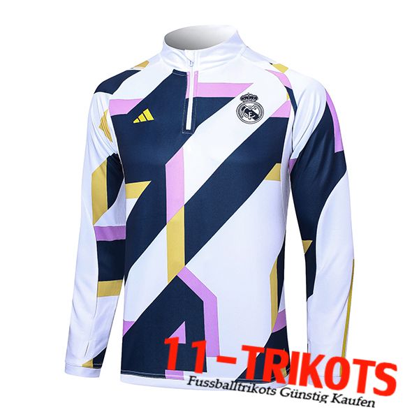 Real Madrid Training Sweatshirt Weiß 2023/2024 -06