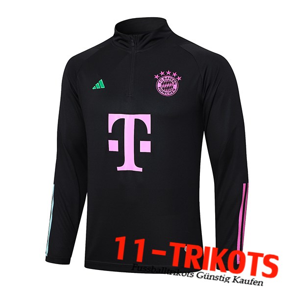 Bayern München Training Sweatshirt Schwarz 2023/2024 -05