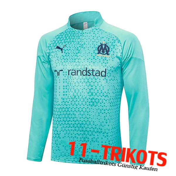 Marseille Training Sweatshirt Hellblau 2023/2024 -02